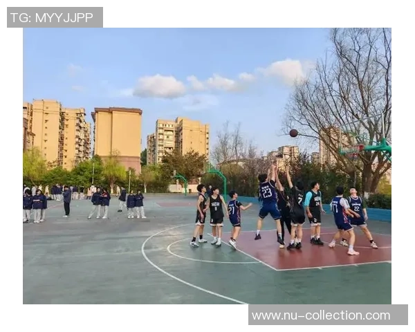 在篮球场上挥洒汗水与欢笑的快乐时光